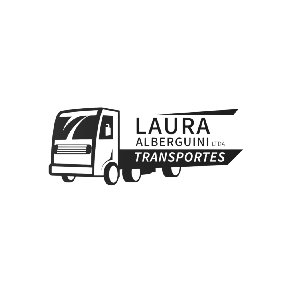Logo Laura Alberguini Transportes, cliente AGS Tráfego Express
